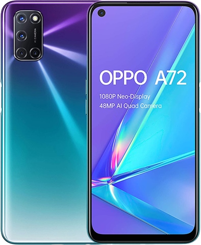 ANDROID - OPPO AX7 ブルー 64GB Oppo AX7 Dual-SIM 64GB Android (GSM Only, No CDMA) Factory